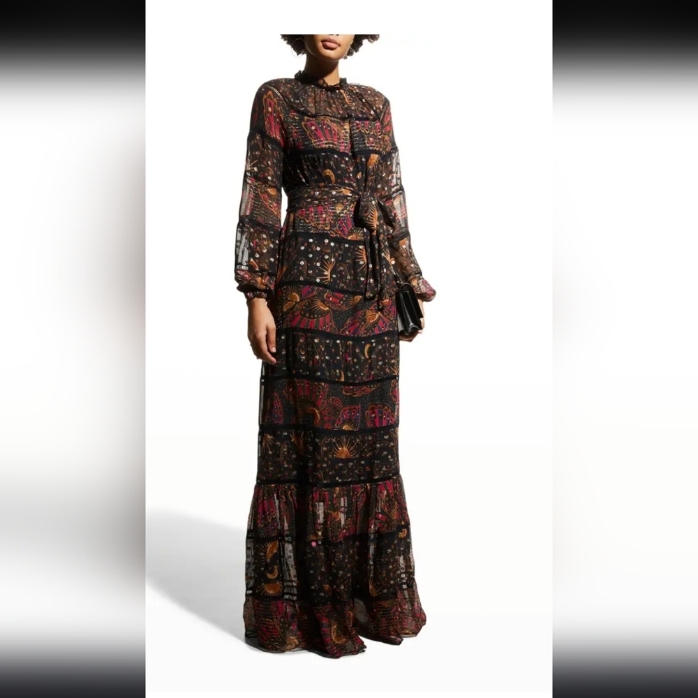 Farm Rio Floral Maxi Dress